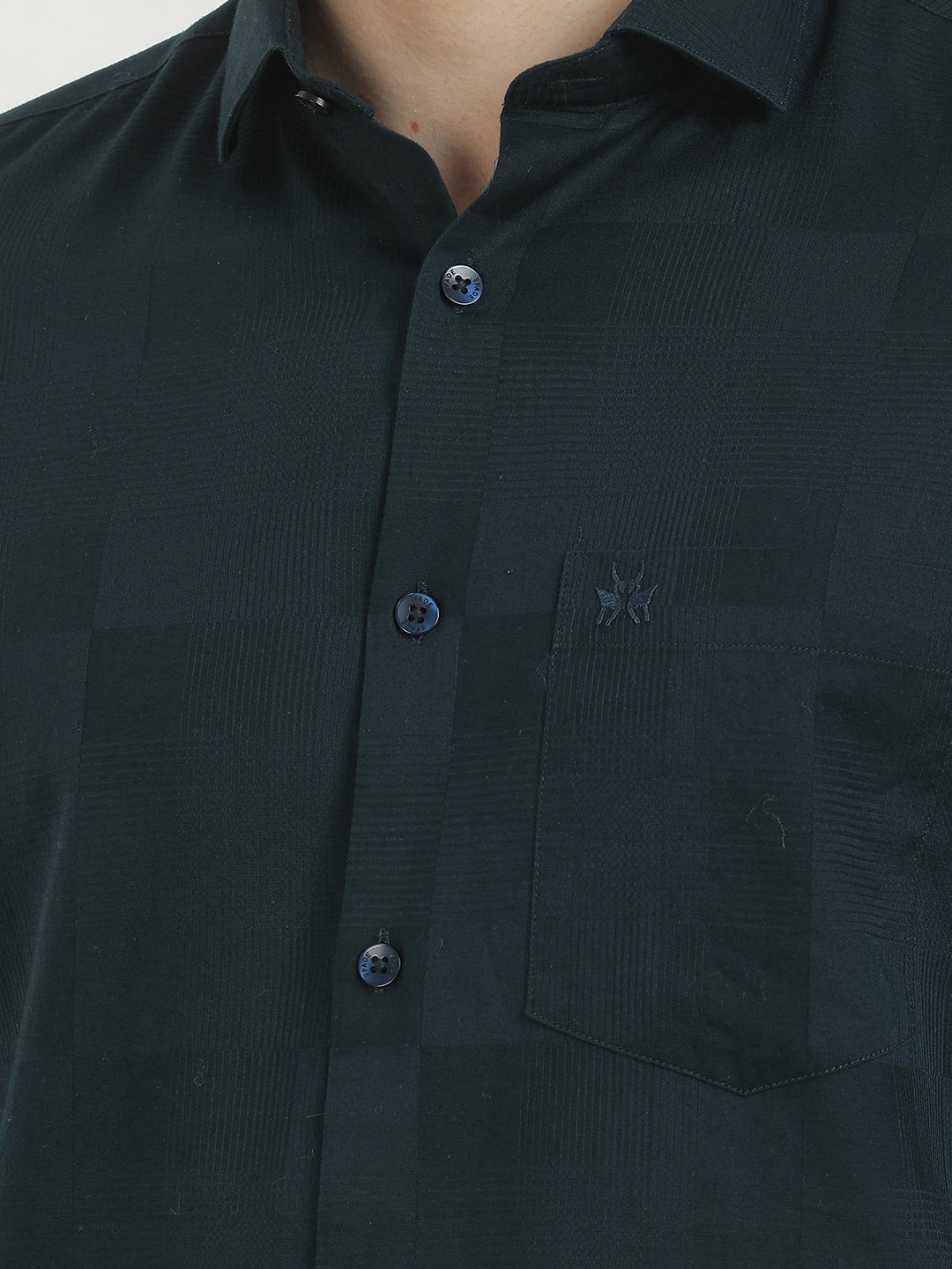 Green Printed 100% cotton Shirt