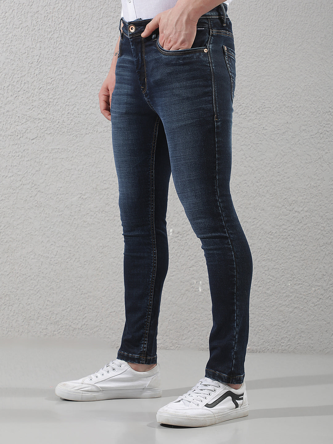 Ocean Blue Skinny Jeans