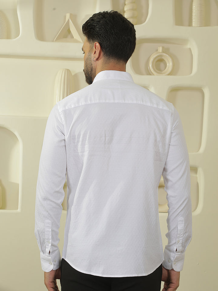 Refined Chalk White Shirt