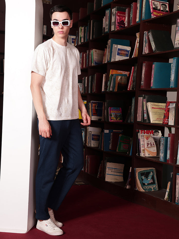 Minimalist Midnight Navy Navy Blue Trackpants
