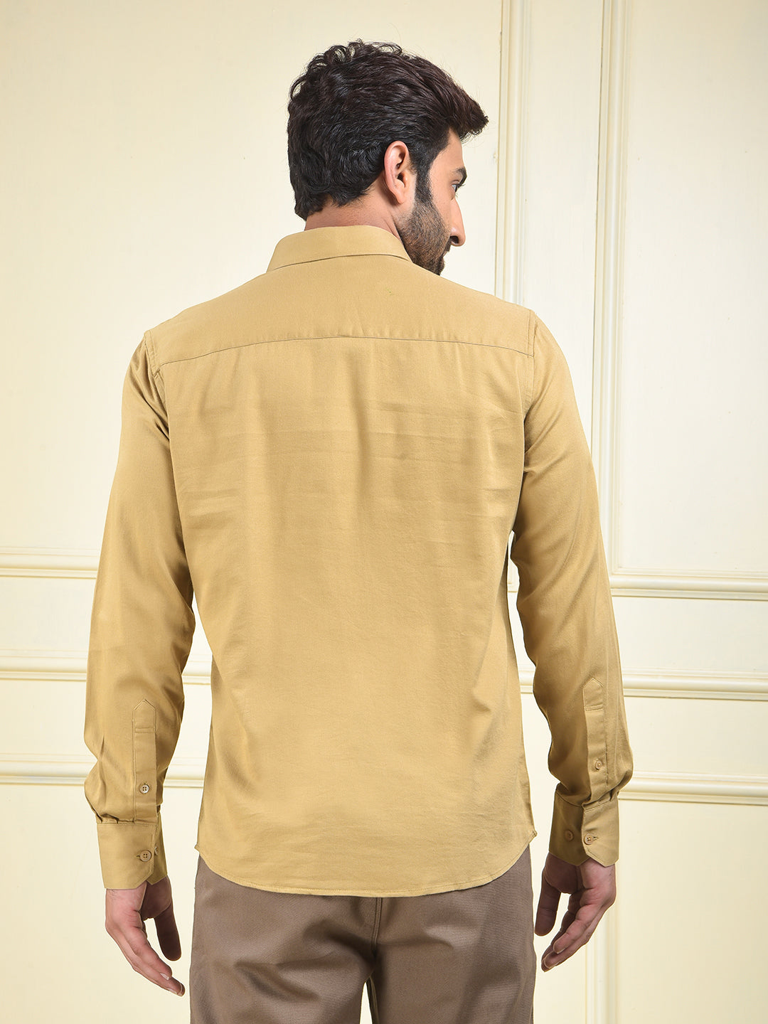 Daily Fit Beige Shirt