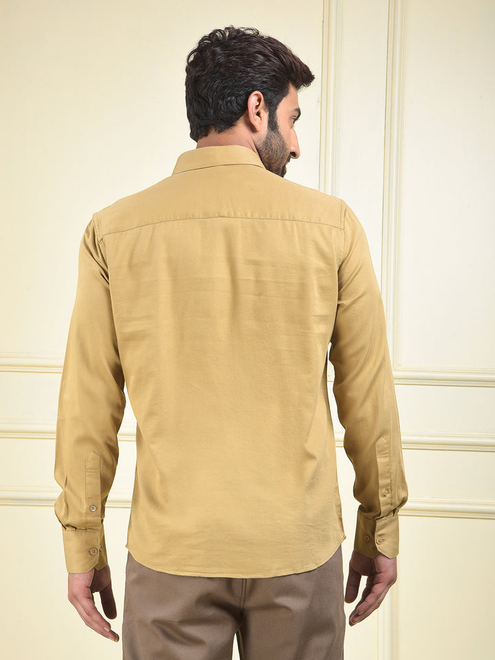 Daily Fit Beige Shirt