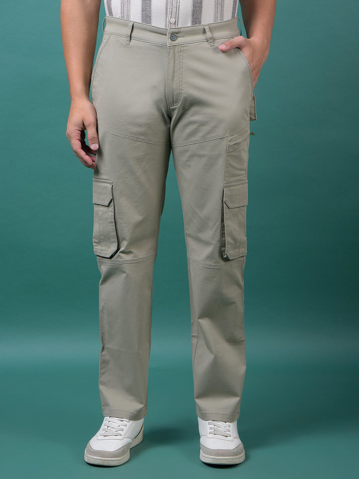 Green Cargo Trousers