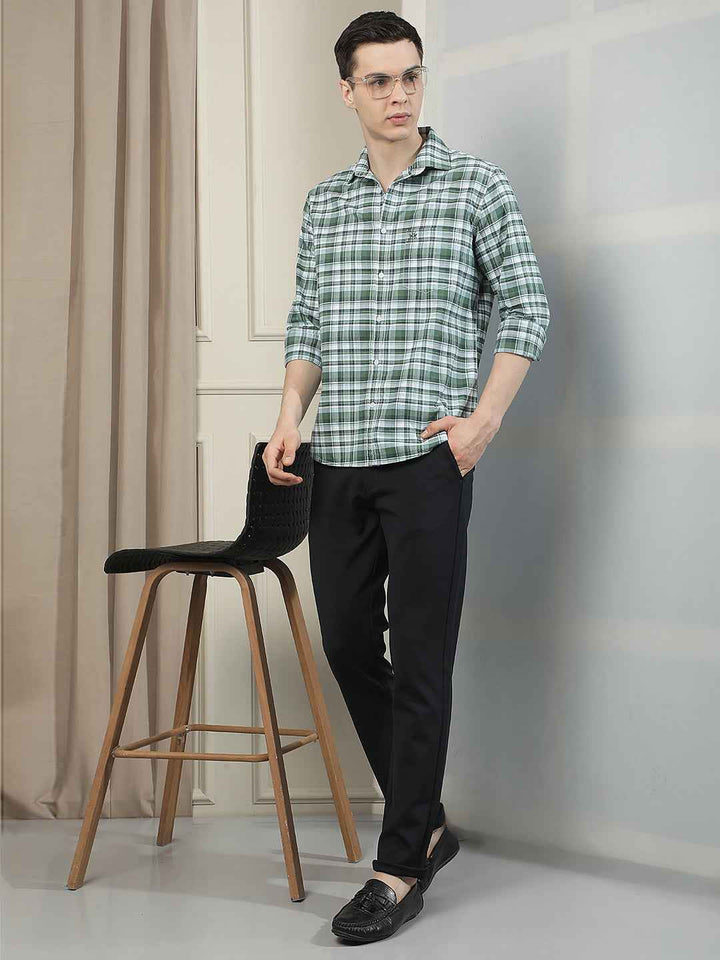 Navy Blue Knitted Trousers