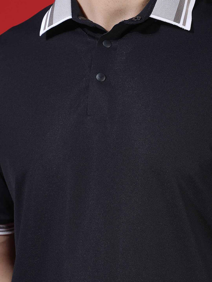 Navy Blue Classic Polo T-Shirt