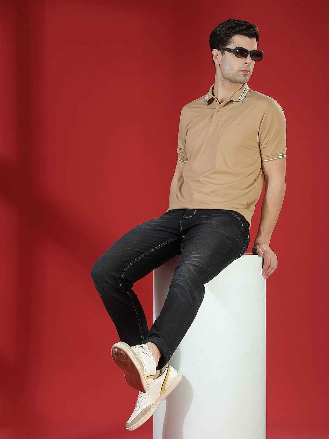 Khaki Classic Polo T-Shirt