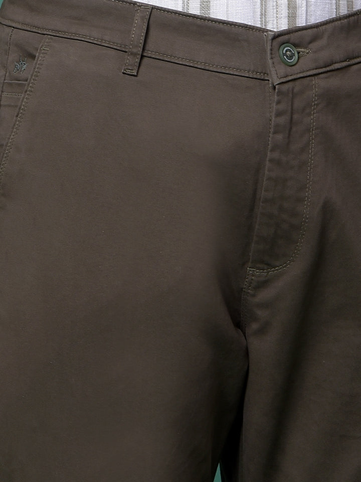 Edgy Olive Trousers