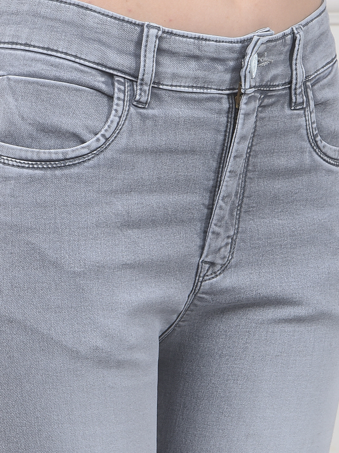 Smoke Grey Bootcut Jeans