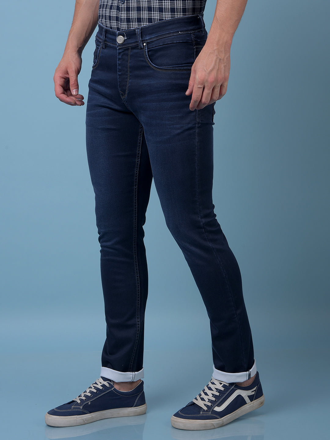 Essential Navy blue Jeans