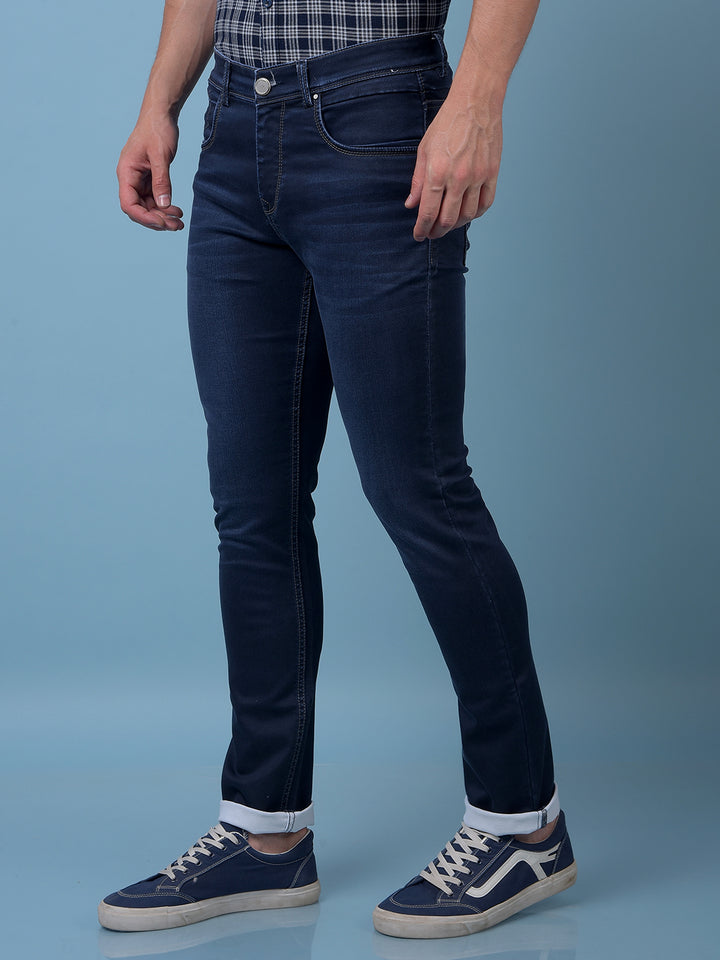 Essential Navy blue Jeans