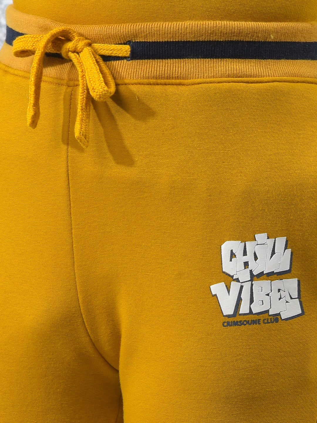 Relaxed Fit Mustard Joggers