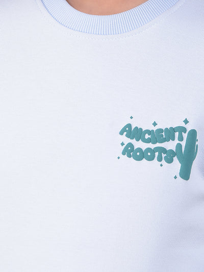 Cool Casual Blue Sweatshirt