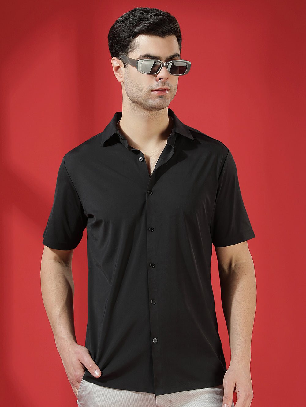 Black Sleek Chic Shirt