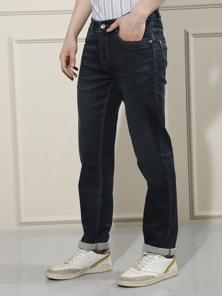 Urban Sapphire Blue Straight Jeans