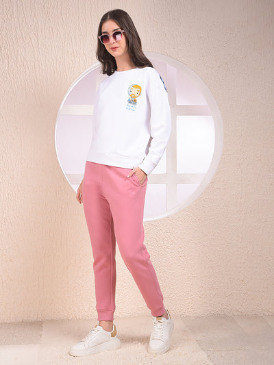 Soft Fleece Pink Joggers