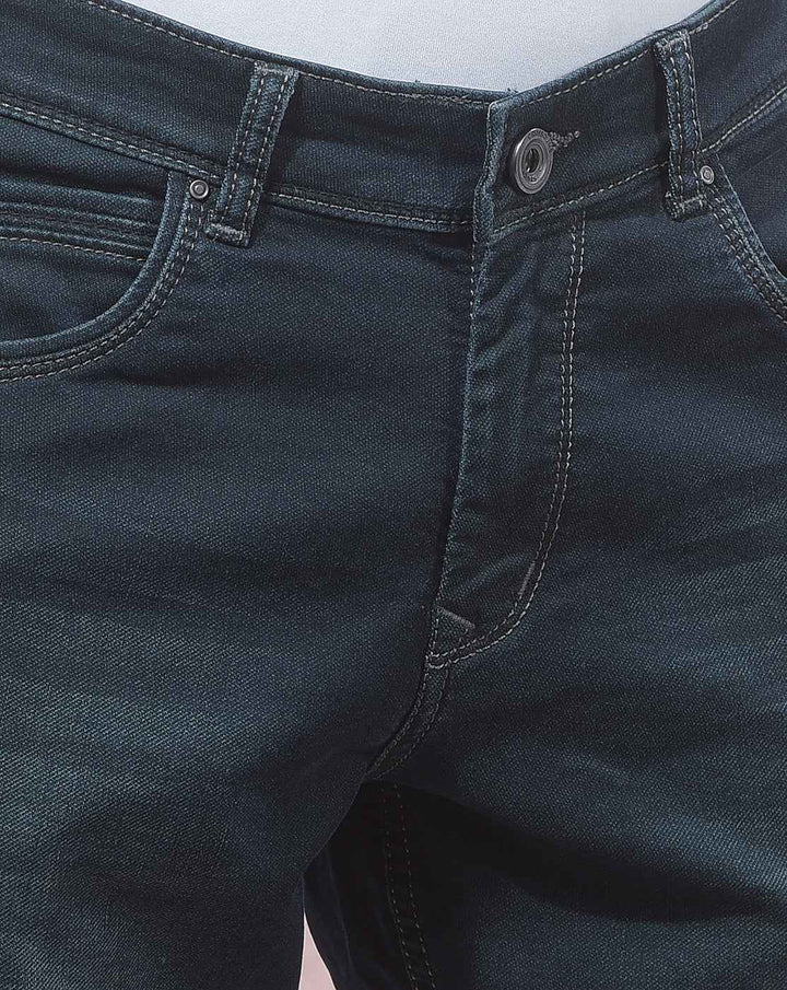 Sleek Indigo Street Style Jeans