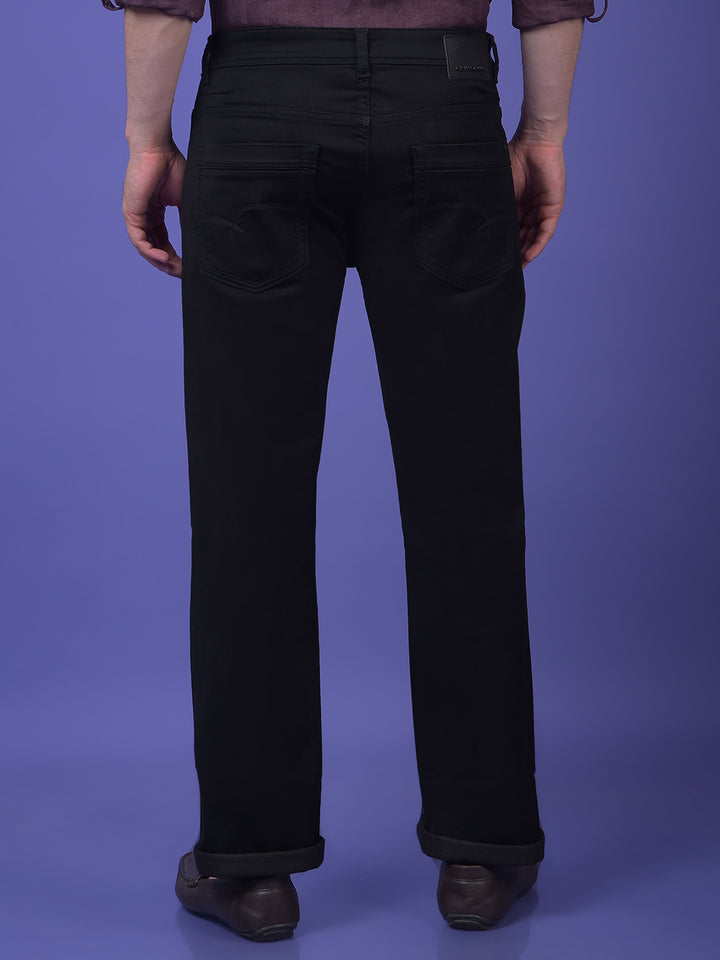 Black Straight Jeans