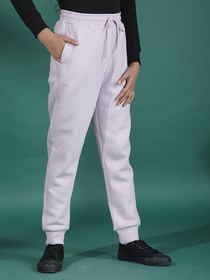 loud Heart Lilac Purple Joggers