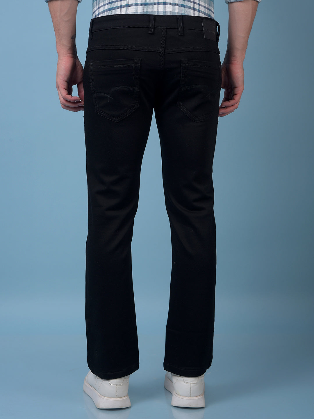 Black Straight Jeans