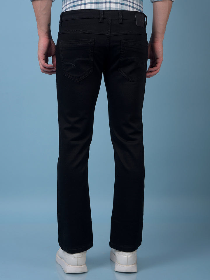 Black Straight Jeans