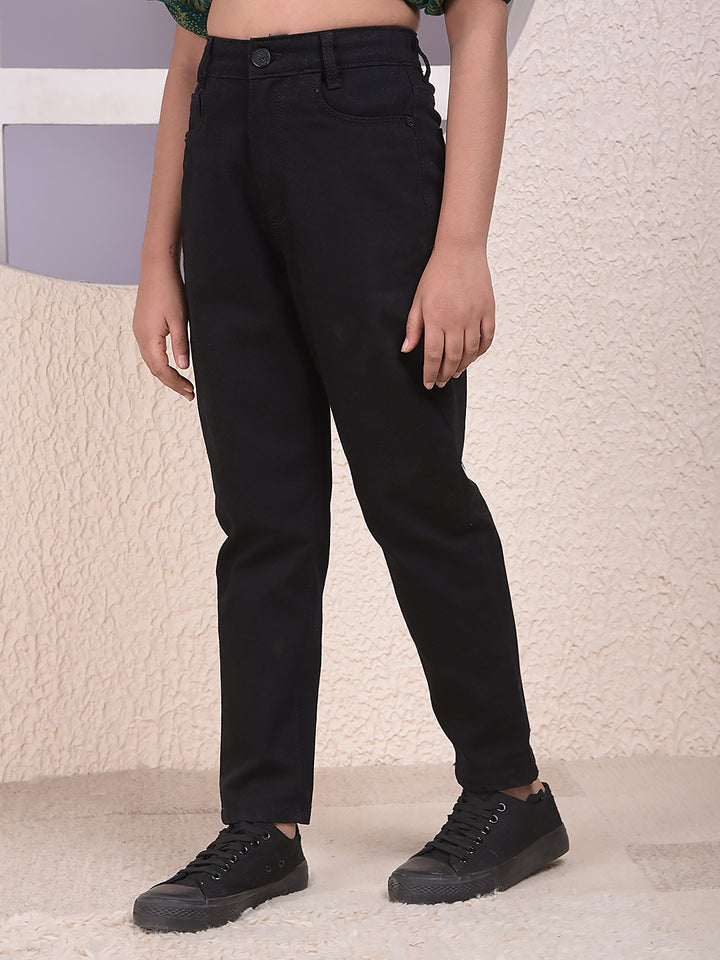 Classic Black Baggy Fit Jeans