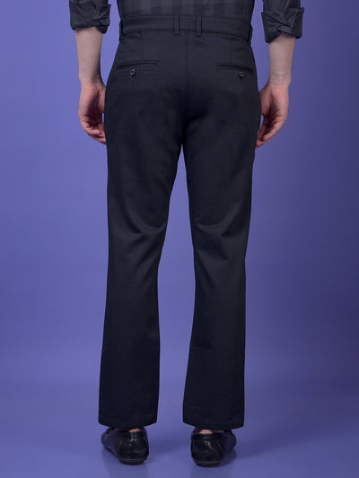 Black Printed Trousers