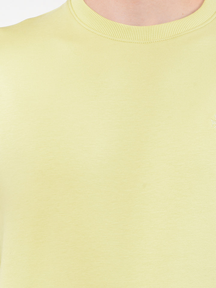 Green Typographic Print Sweatshirt