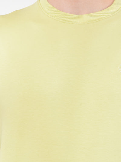 Green Typographic Print Sweatshirt