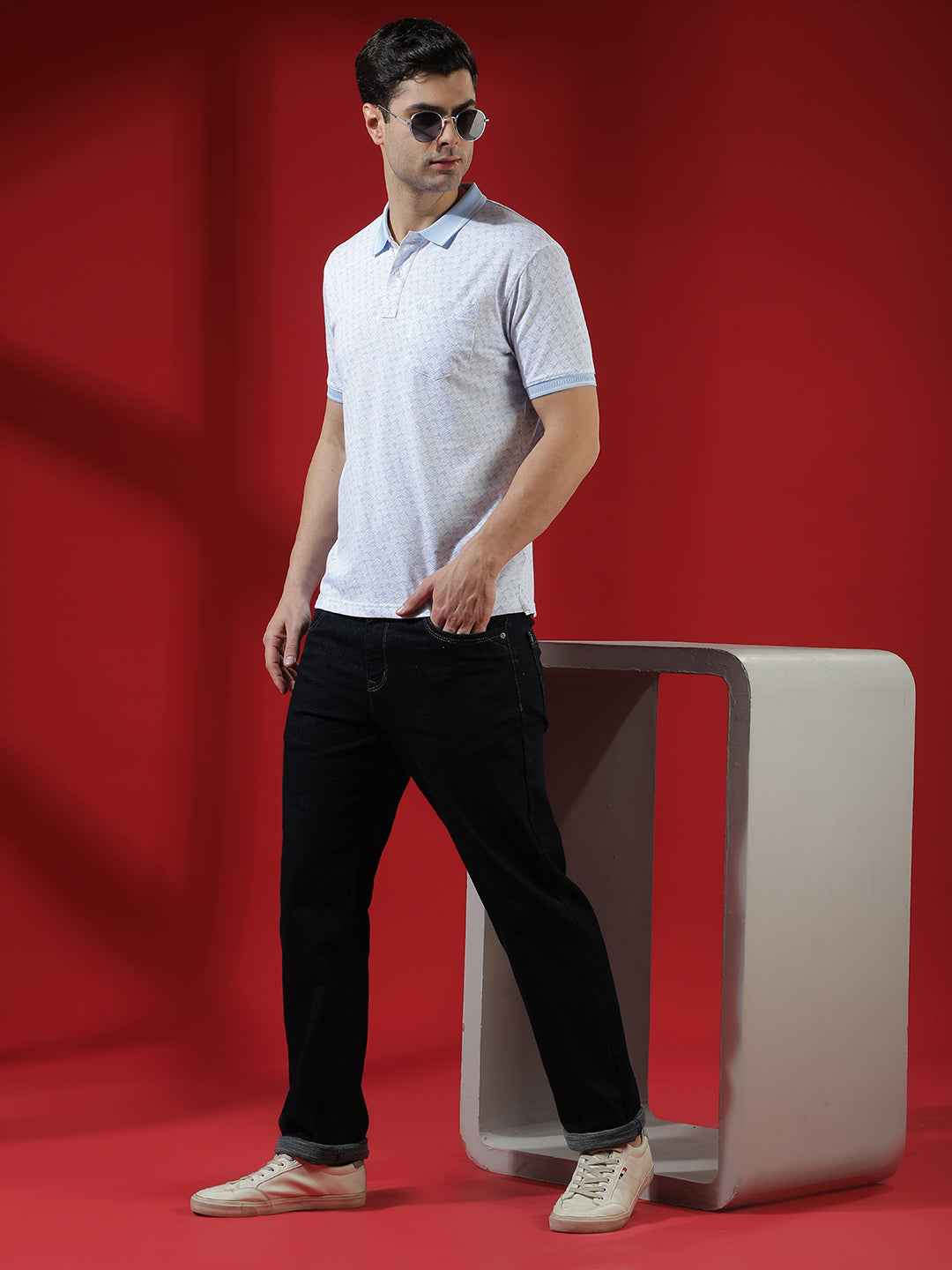 Dark Blue Classic Jeans