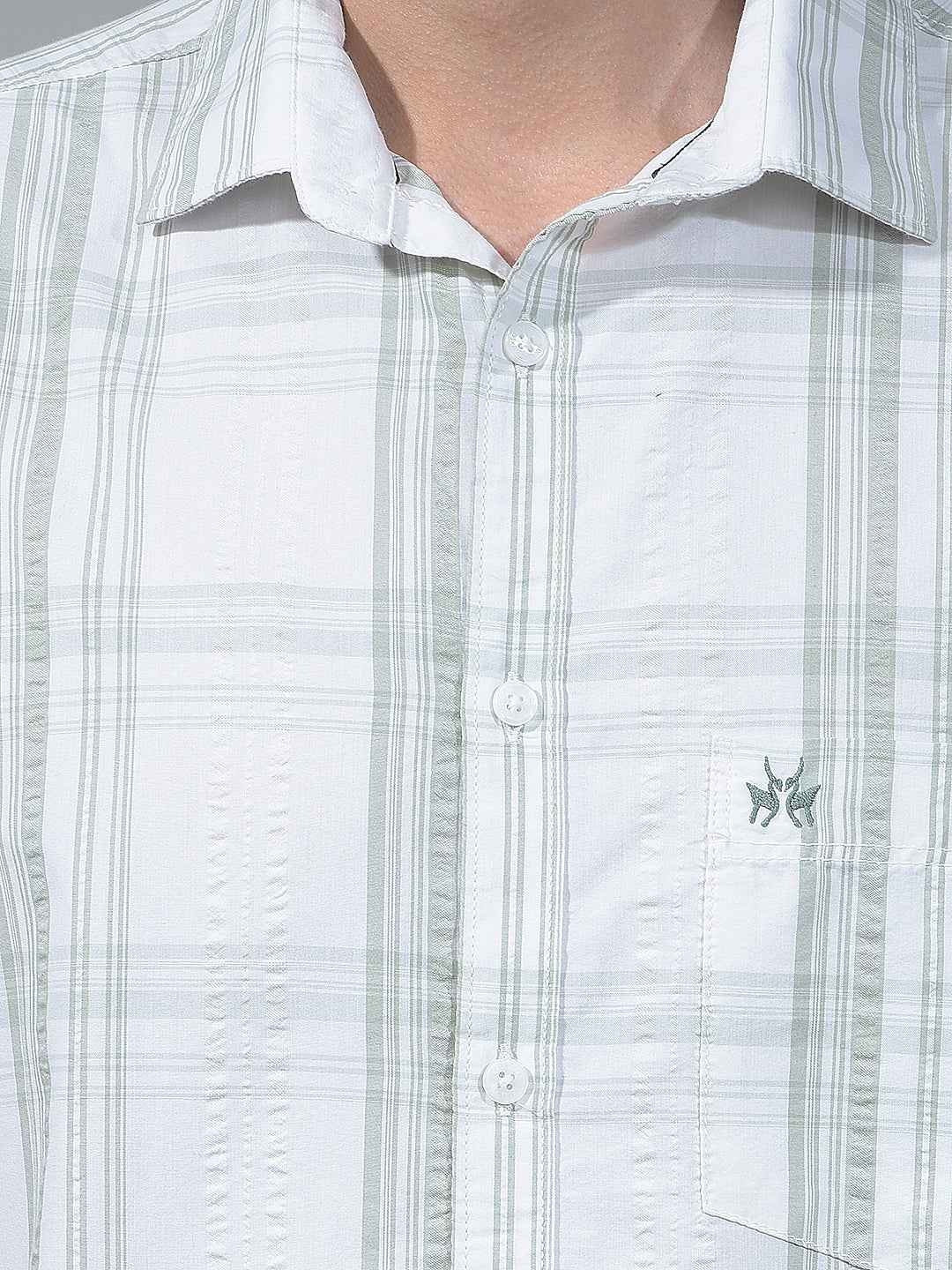 Green Check Surface Shirt