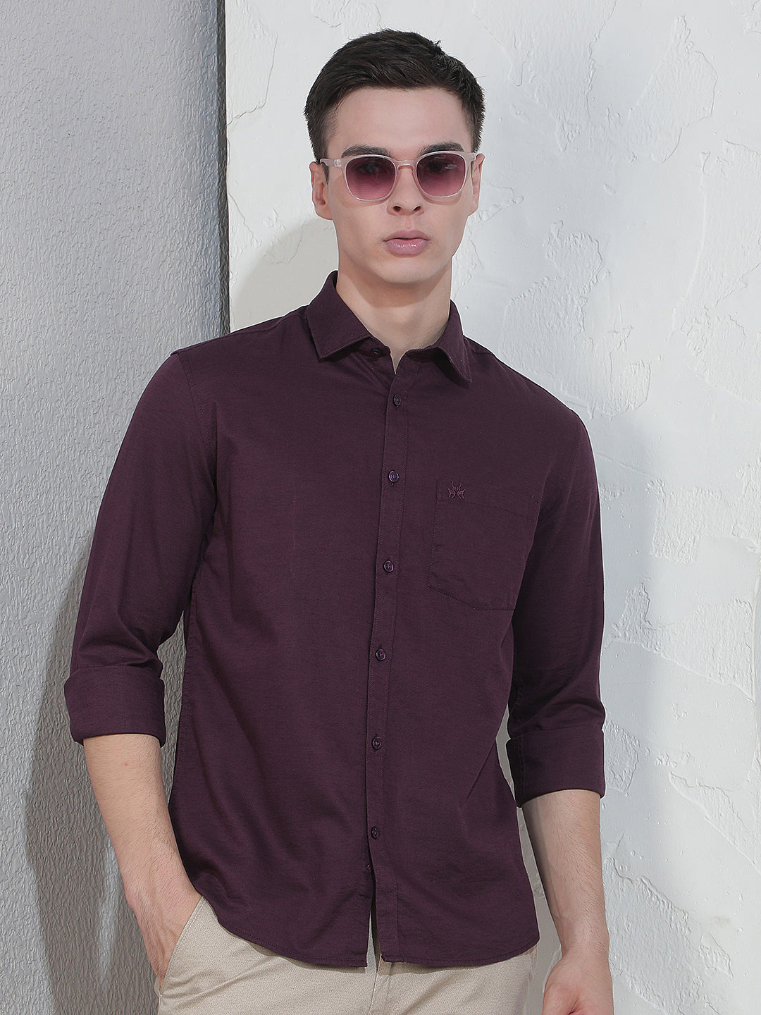 Bordeaux Wine Red Shirt