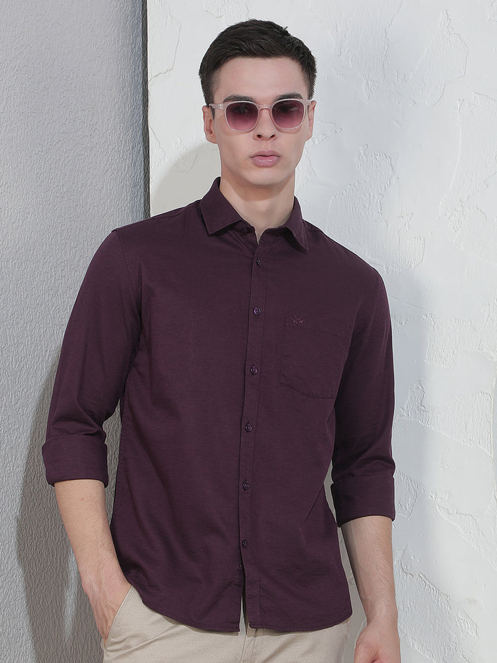 Bordeaux Wine Red Shirt
