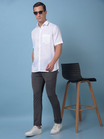 White Linen Shirt
