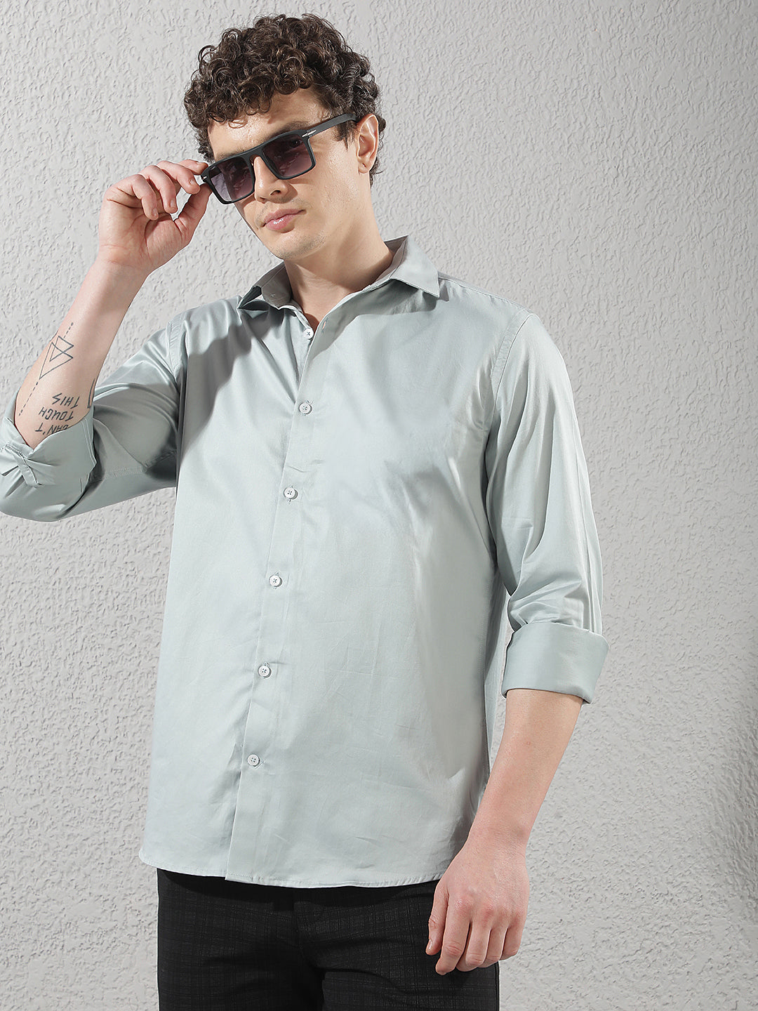 Classic Cobalt Blue Shirt