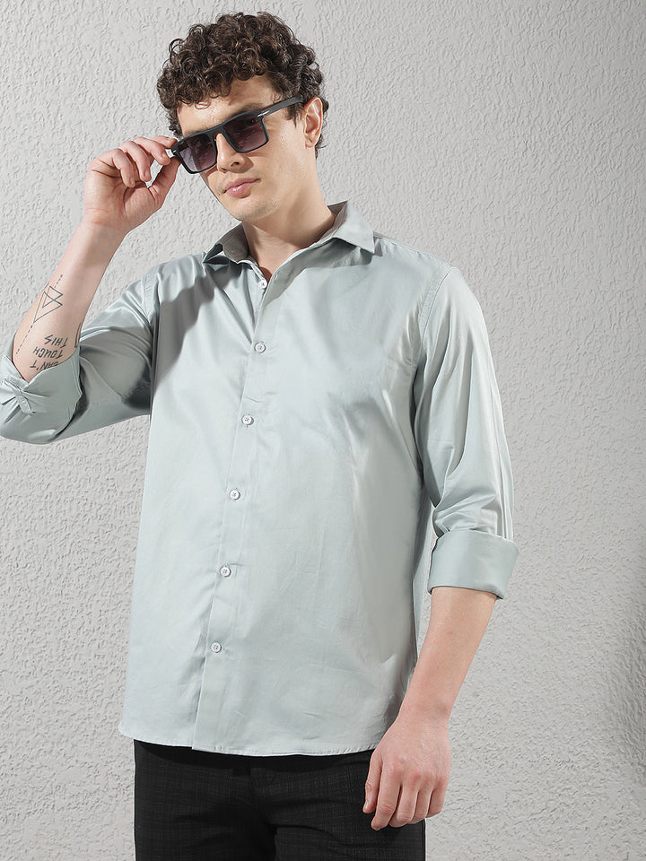 Classic Cobalt Blue Shirt