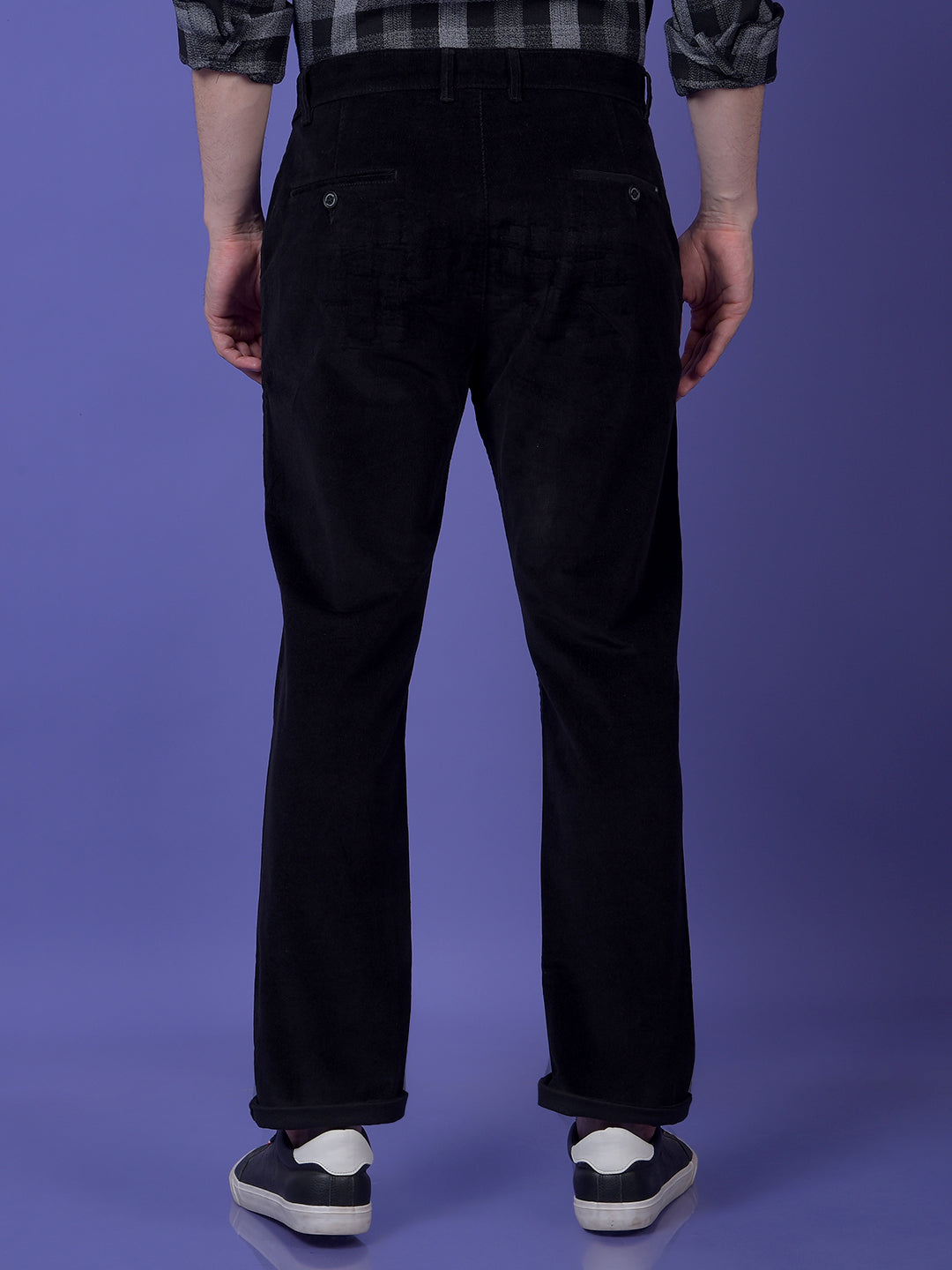 Black Corduroy Trousers
