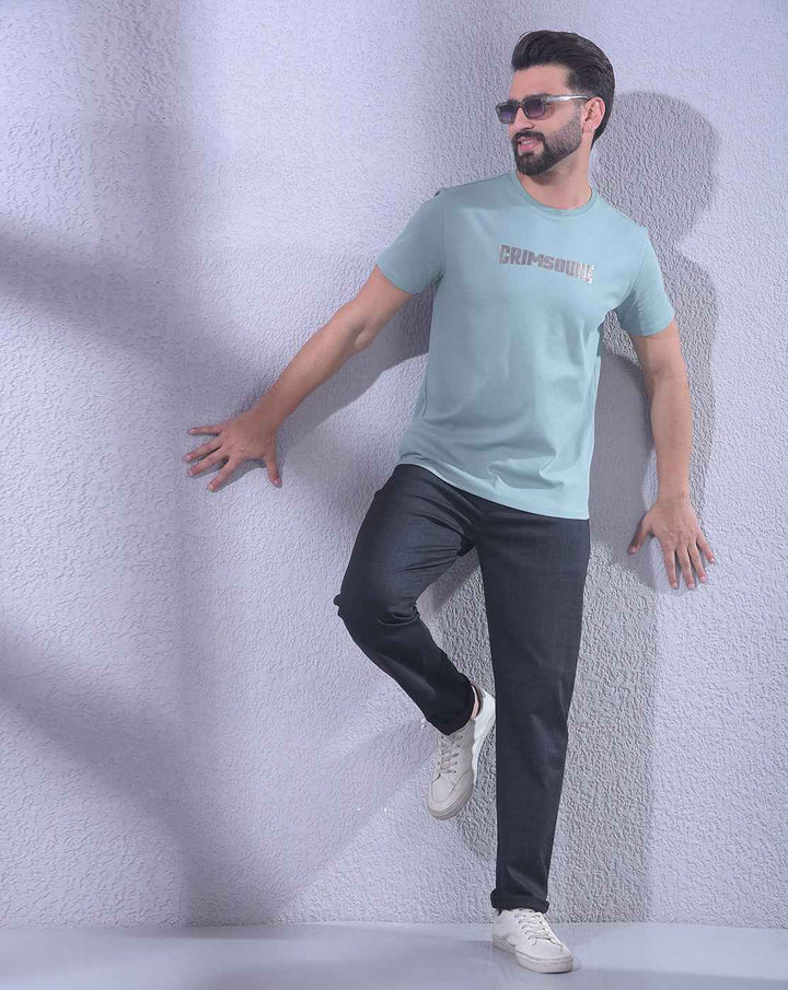 Green Brand Logo T-Shirt