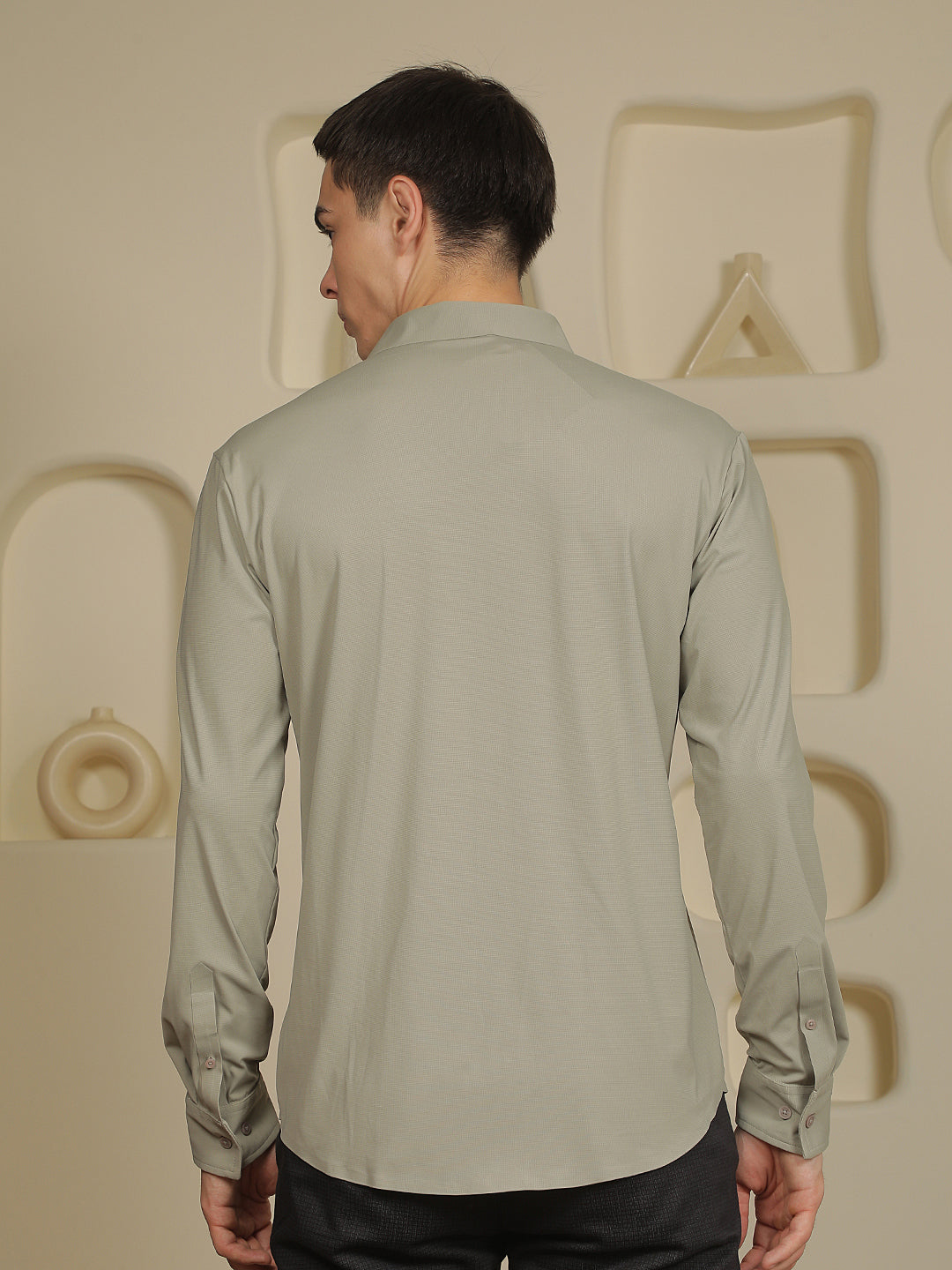 Relaxed Sage Green Shirt