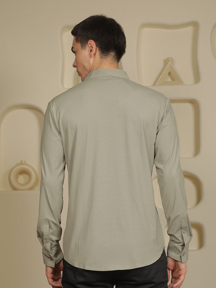 Relaxed Sage Green Shirt