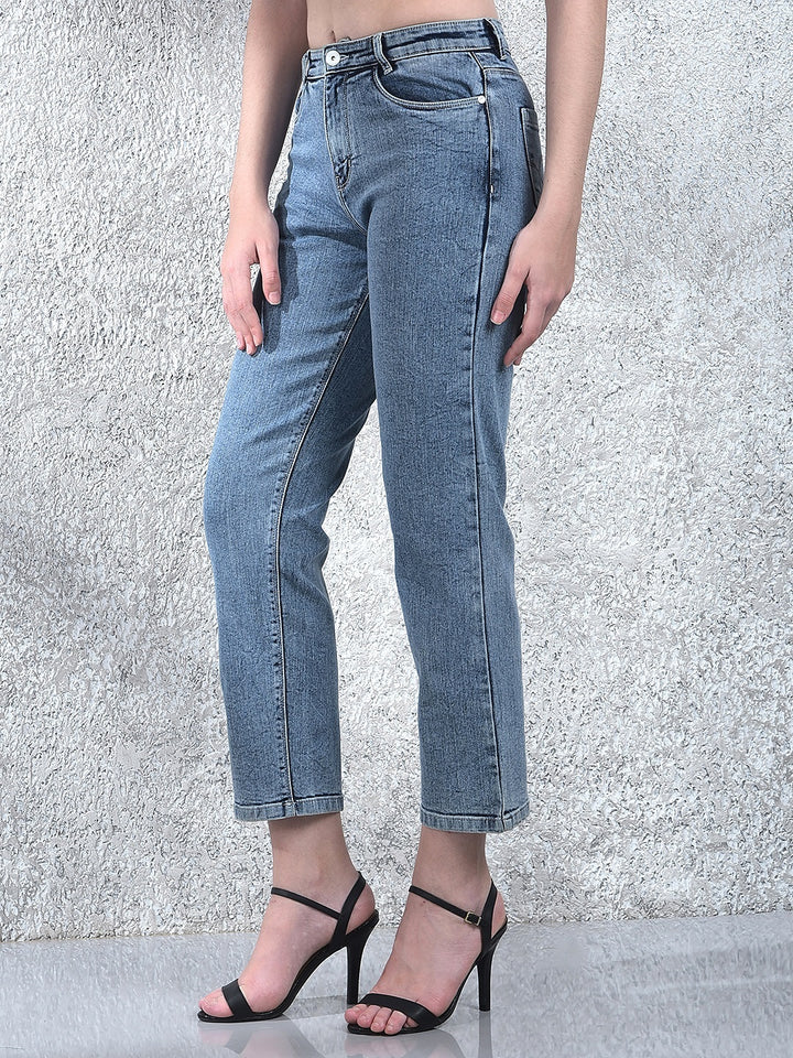 Icewash Vintage Straight Jeans
