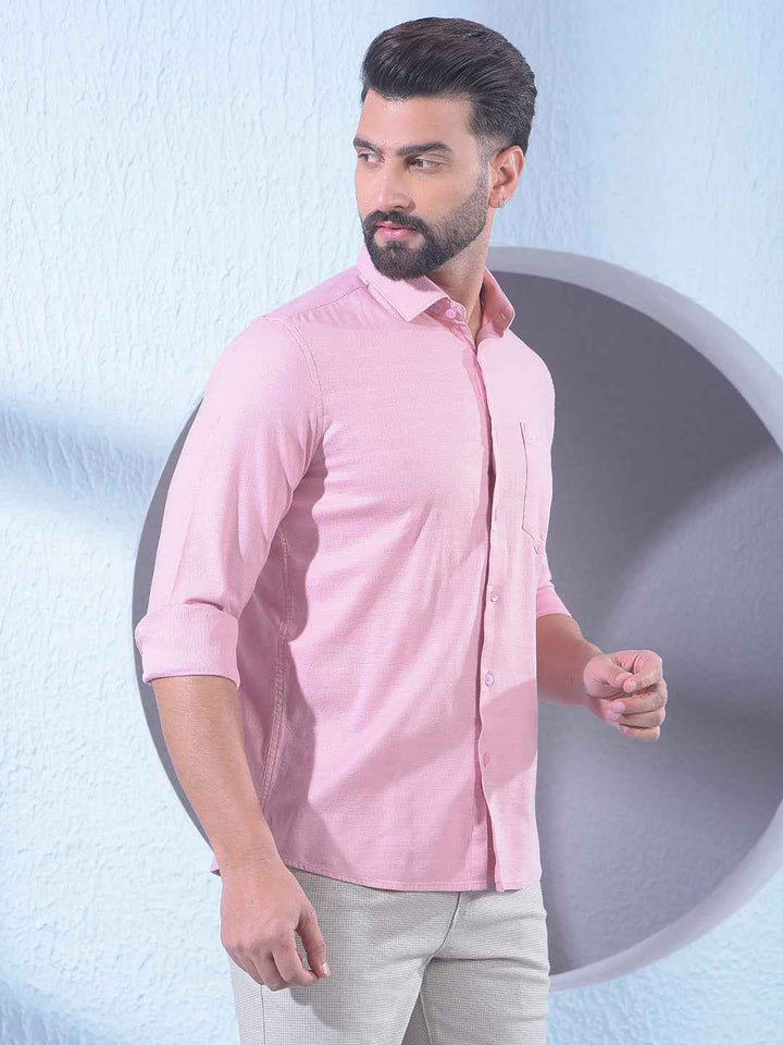 Vibrant Peach Shirt