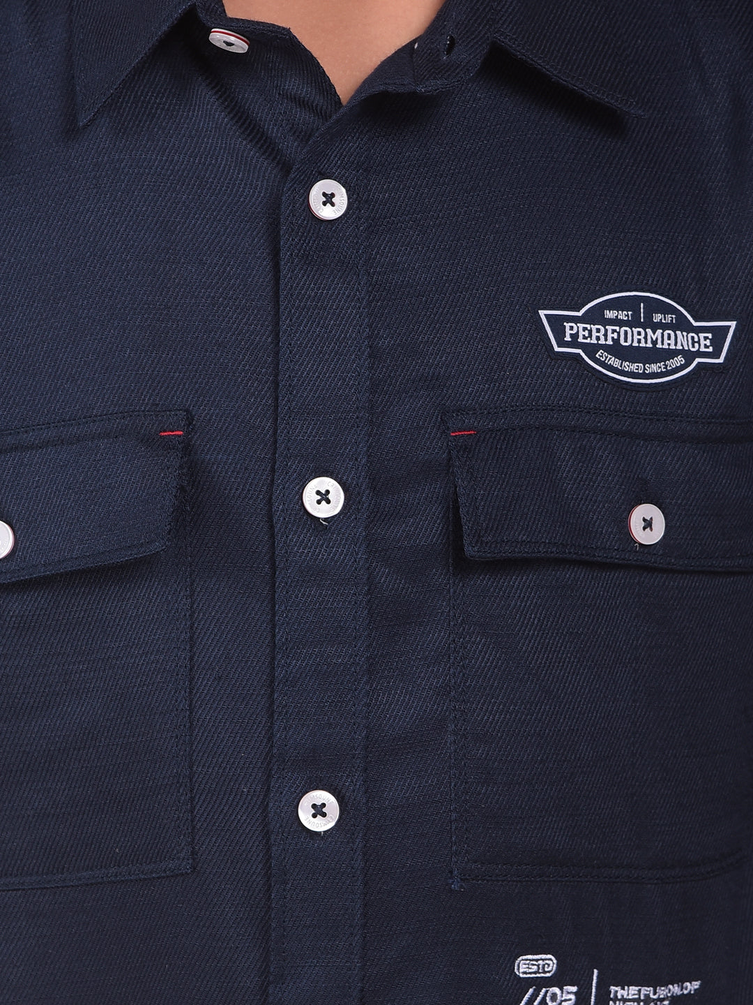 Blue Trendy Shirt