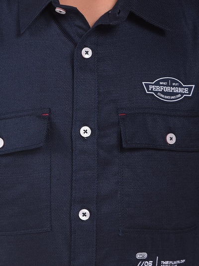 Blue Trendy Shirt