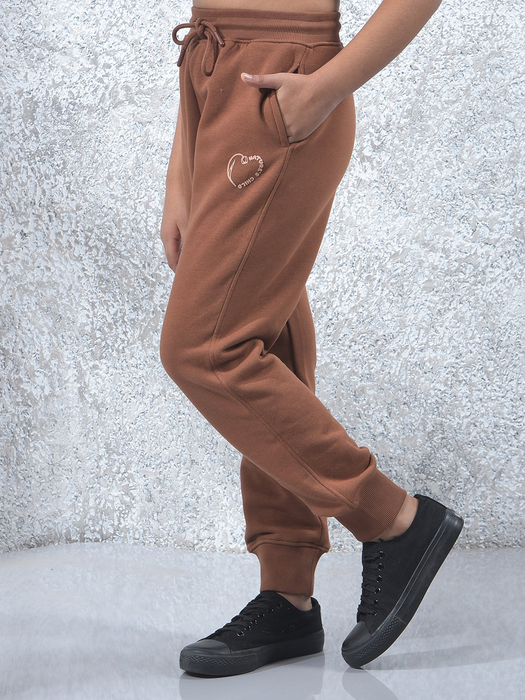 Oversized Brown Joggers