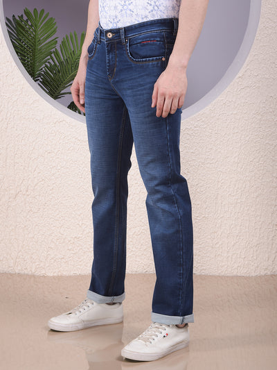 Swanky Blue Straight Jeans