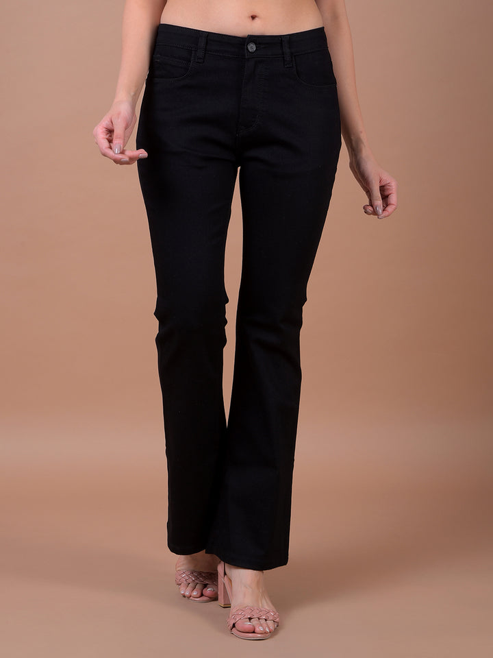 Elevated Black Bootcut Jeans