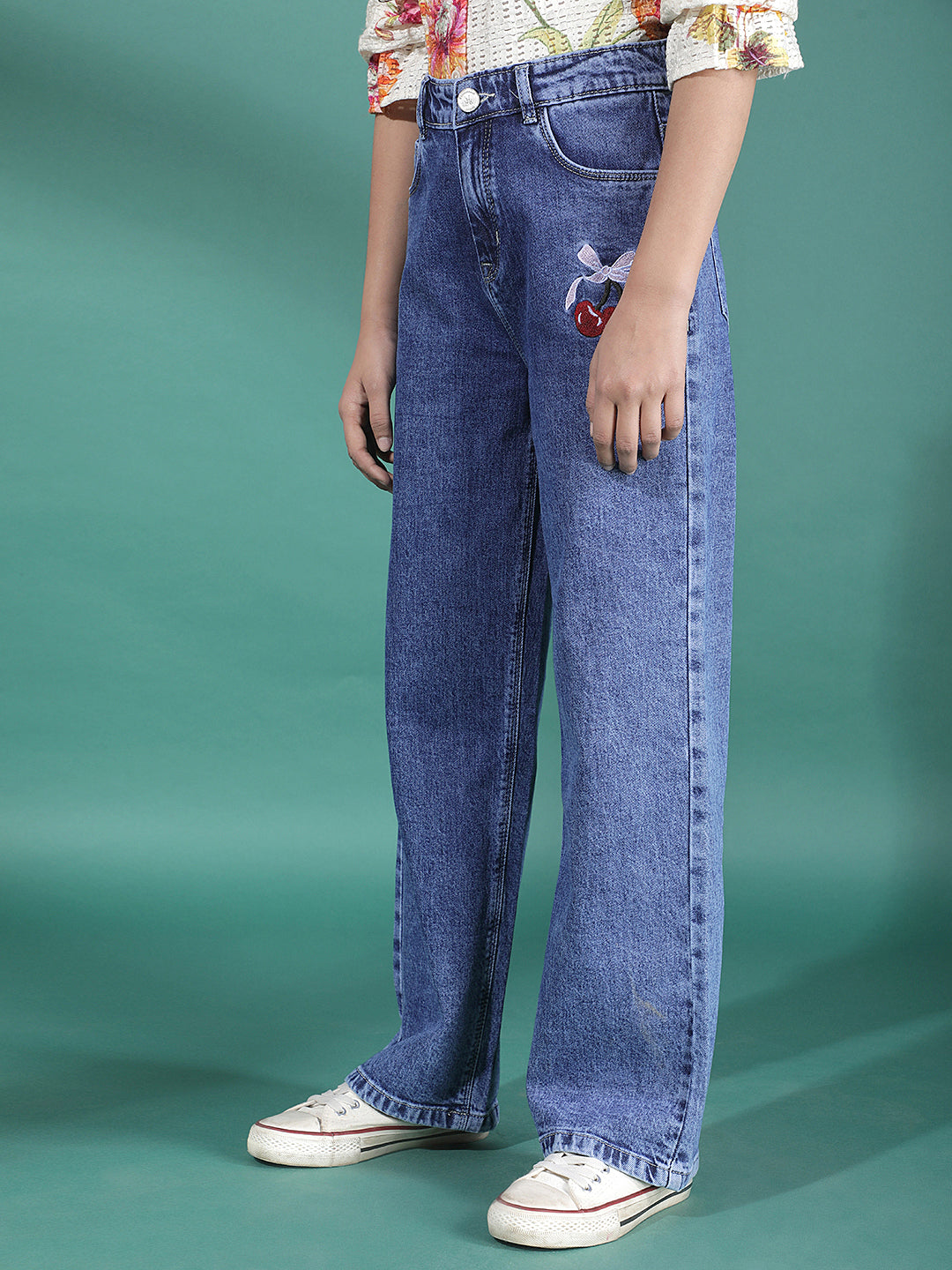 Luxe / Luxury Blue Bootcut Jeans