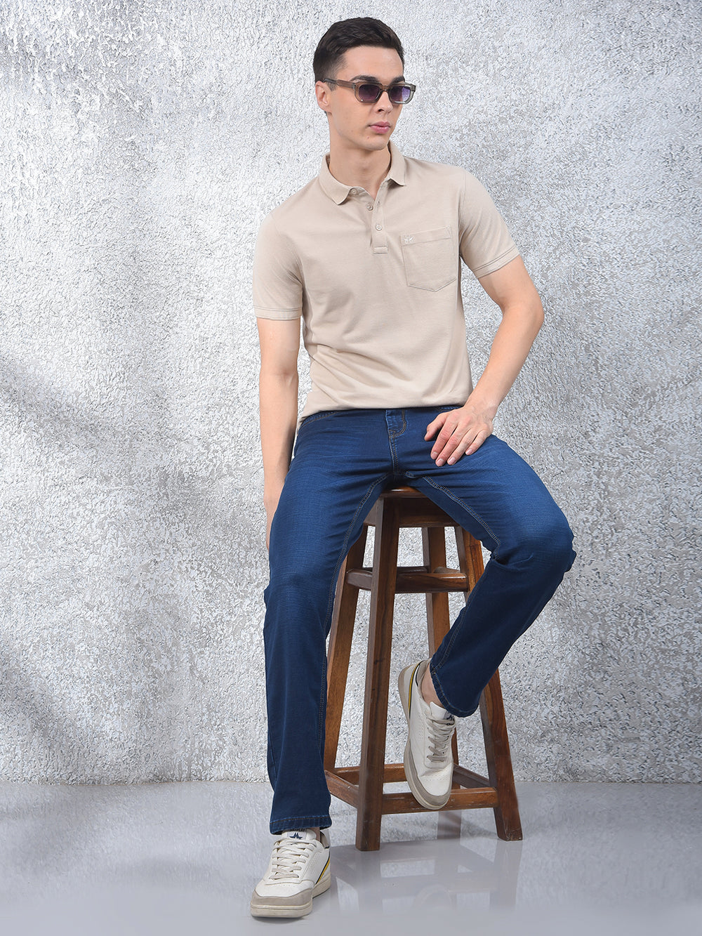 Swanky Blue Straight Jeans