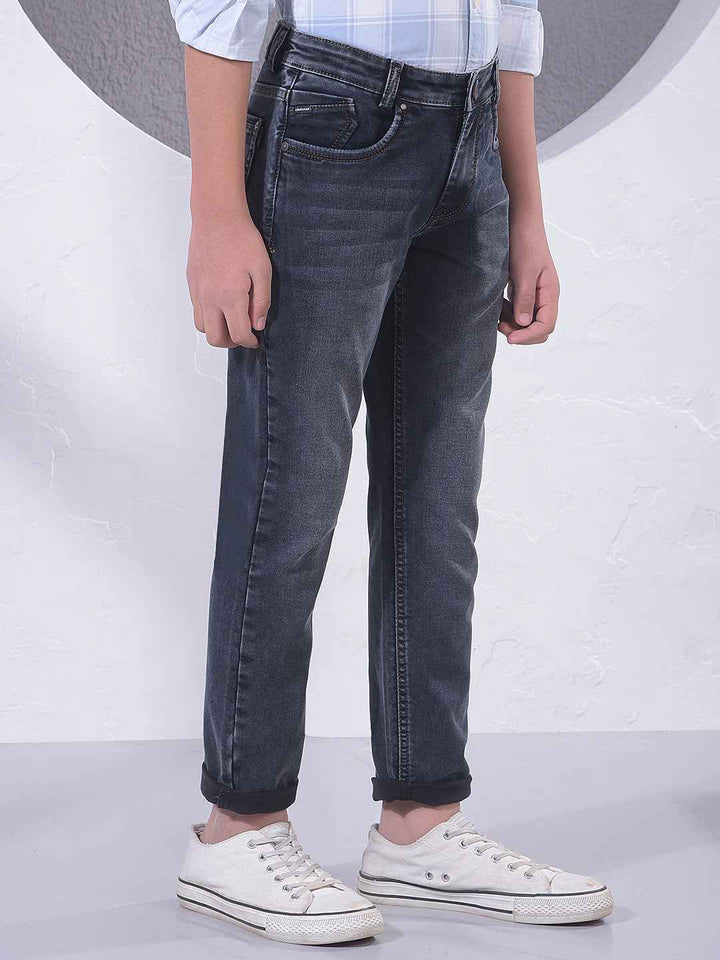Charcoal Grey Urban Luxe Jeans