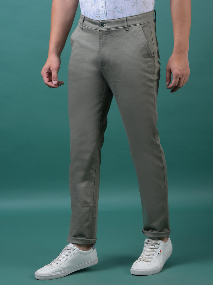 Green Printed Trousers